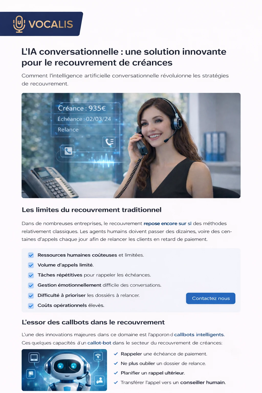 Recouvrement de créances avec l’IA : automatiser les relances