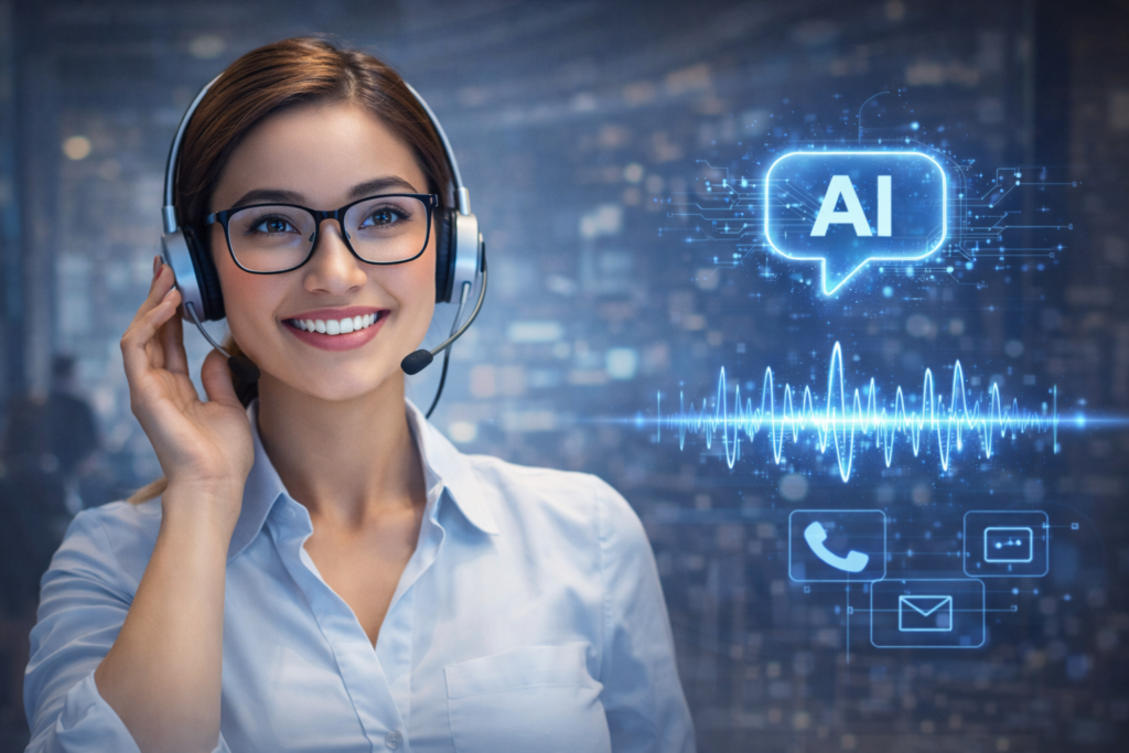 Standard téléphonique IA virtuel pour entreprises françaises - Vocalis