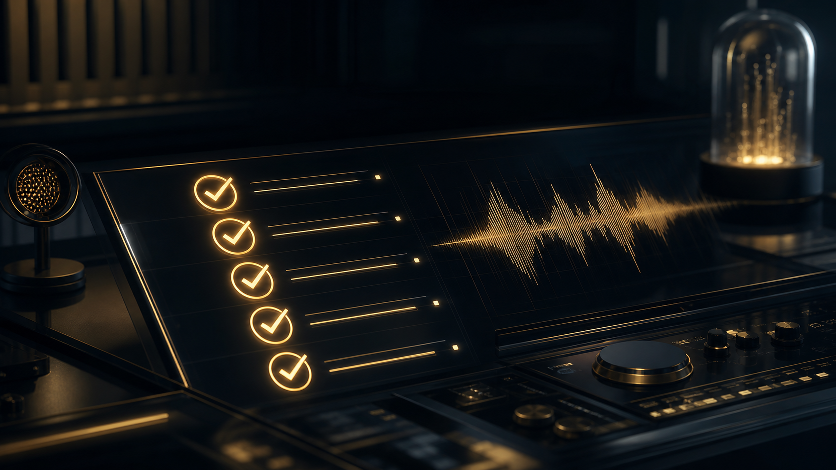 Checklist avant mise en service d’un agent vocal IA