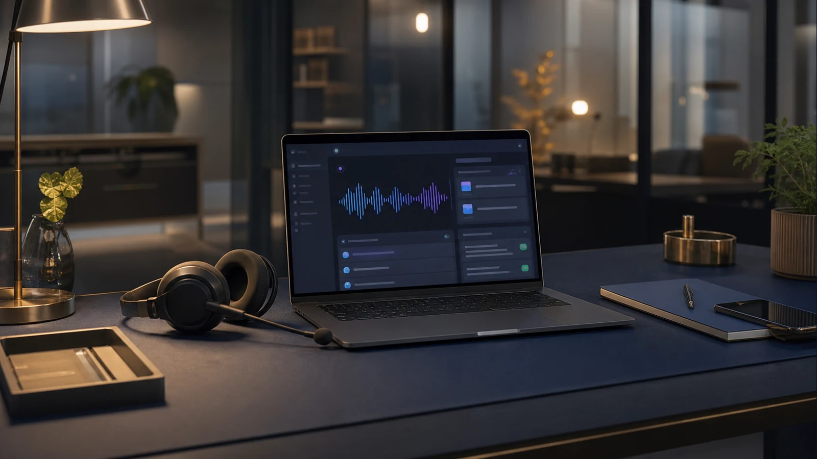 AI voice agent dashboard for business calls