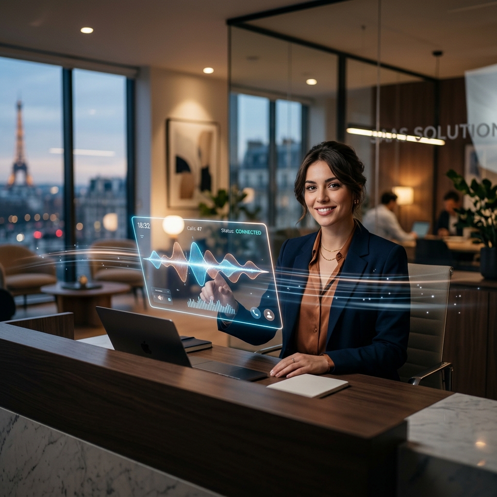 assistant téléphonique IA — comparatif Fonio Aircall Ringover Vocalis