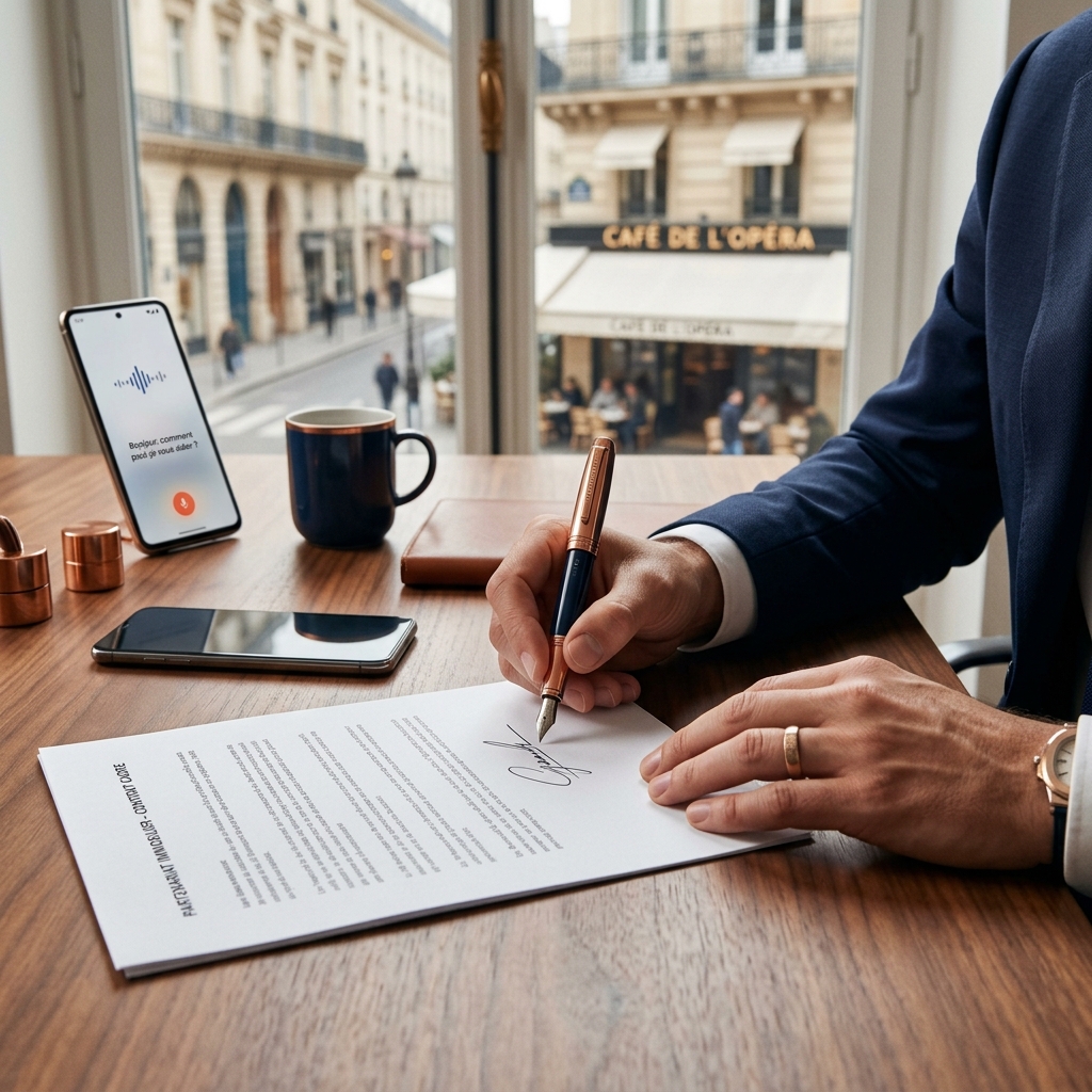 mandat exclusif agent immobilier IA vocale 2026 — Vocalis