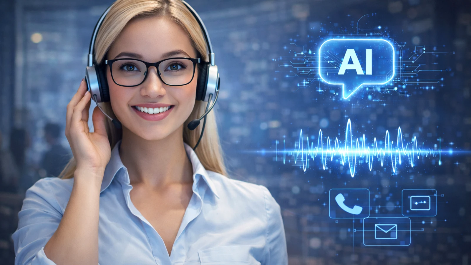 Agent vocal IA : récap CRM commercial