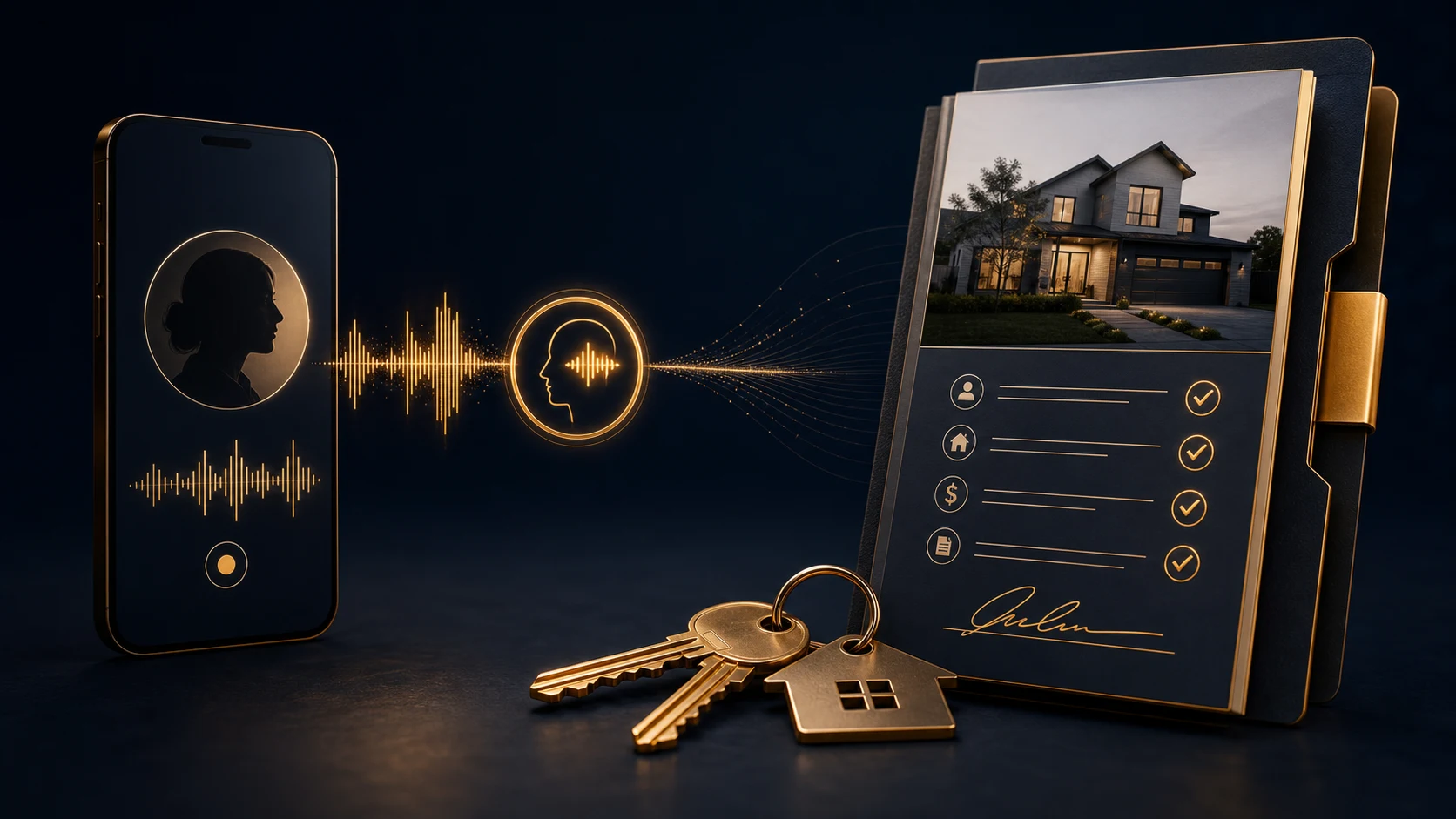 Agent vocal IA pour la génération de mandats immobiliers
