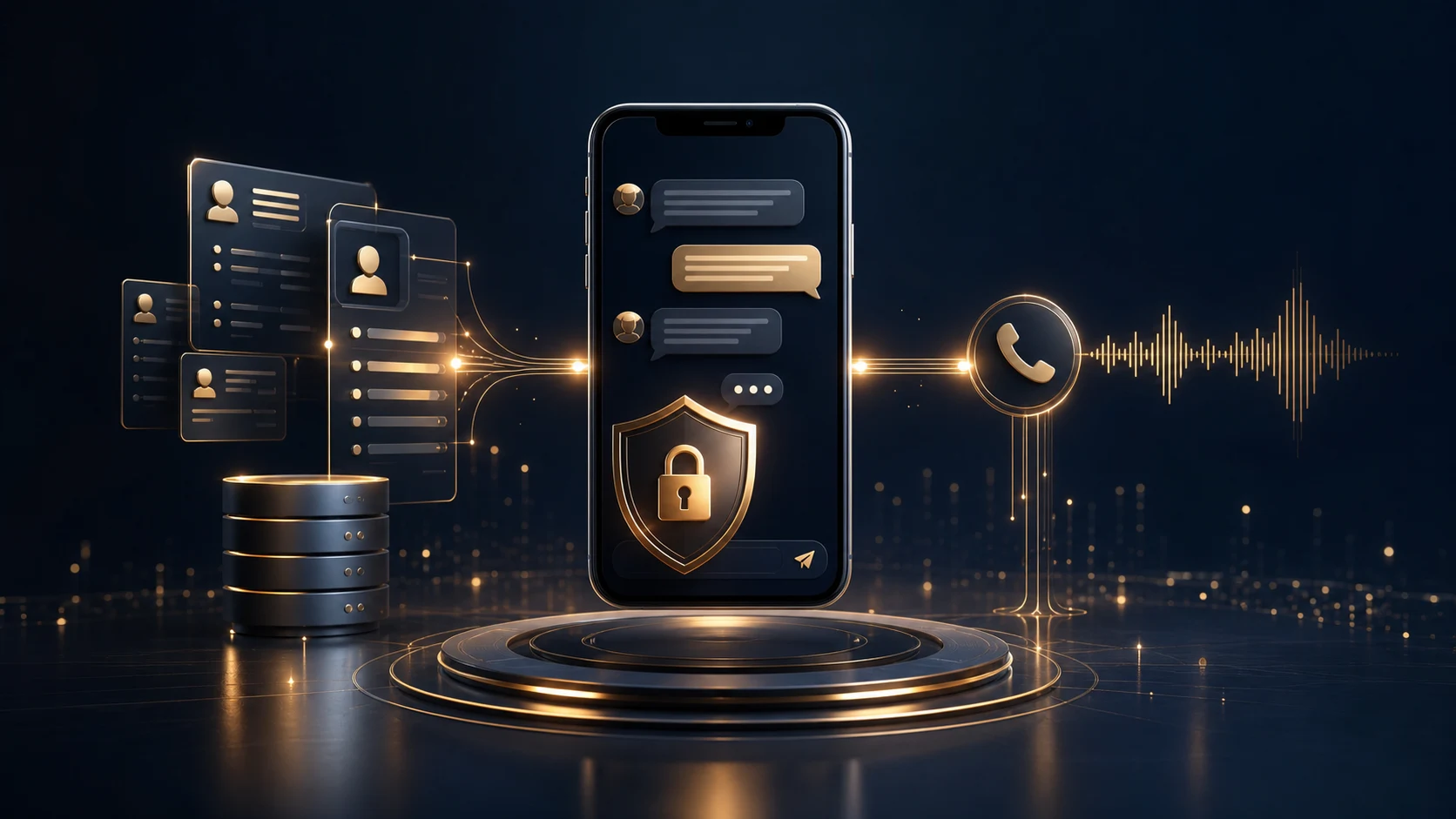 Intégration de messages vocaux métier avec CRM et téléphonie