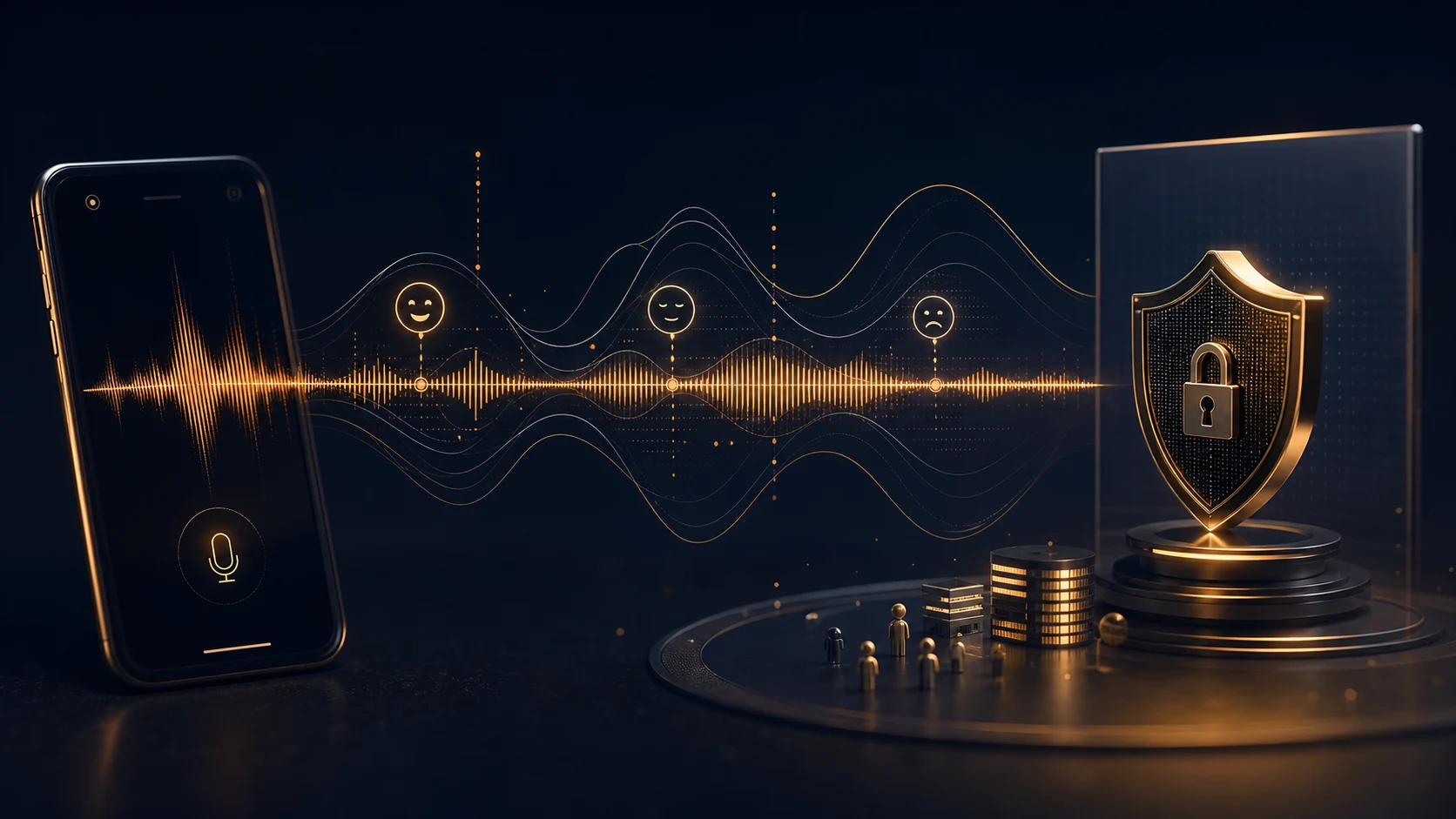 Analyse des signaux émotionnels dans des messages vocaux conversationnels