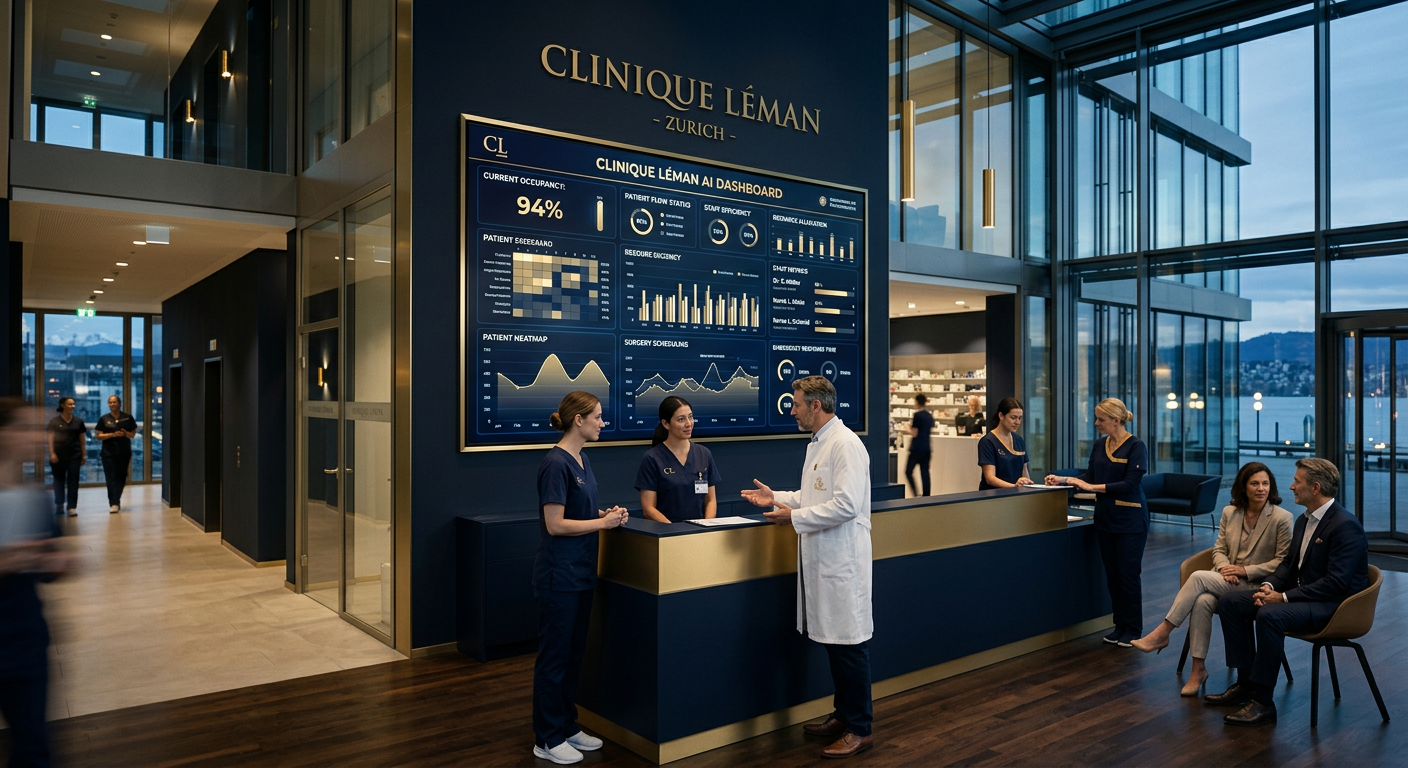 Agent Vocal Ia Clinique Hopital Suisse