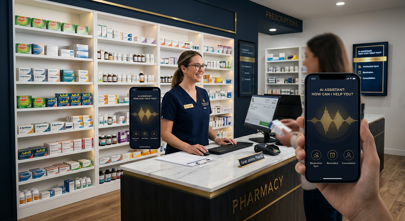 Agent Vocal Ia Pharmacie