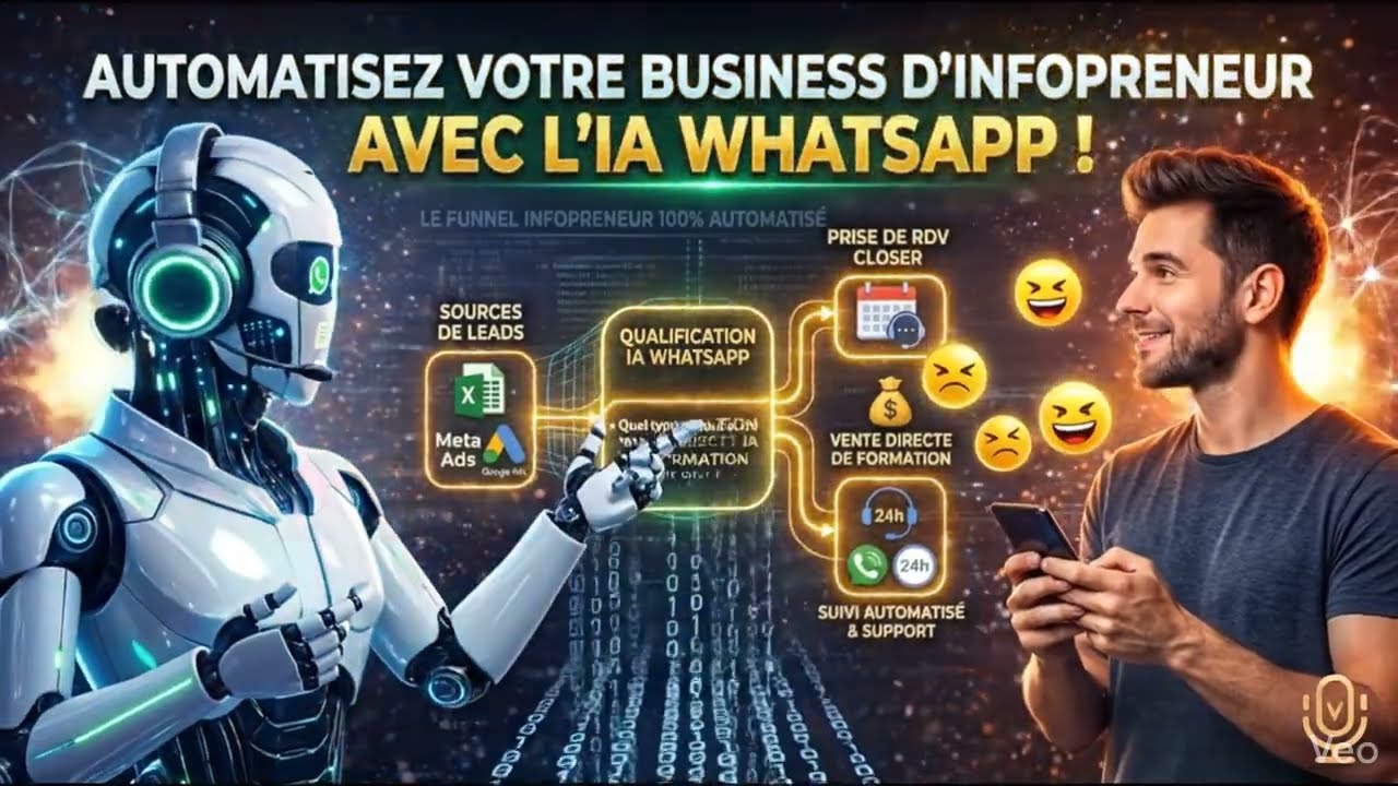 Comment Automatiser ton Business d'Infopreneur avec l'IA WhatsApp 🤖