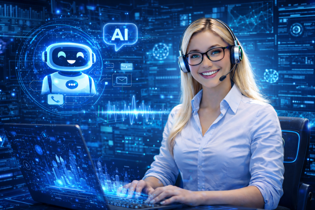 Architecture systema Vocalis.pro : Orchestrateur IA multimodale, intégration Trunk SIP, CRM (HubSpot, Shopify), bases de connaissances (PDF, DOCS) et outils mid-call.